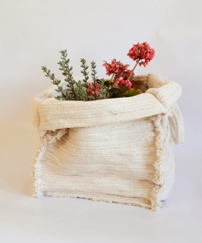 Cube cotton basket