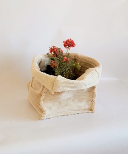 Cube cotton basket
